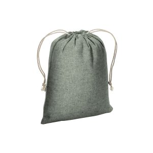 saco algodon reciclado verde