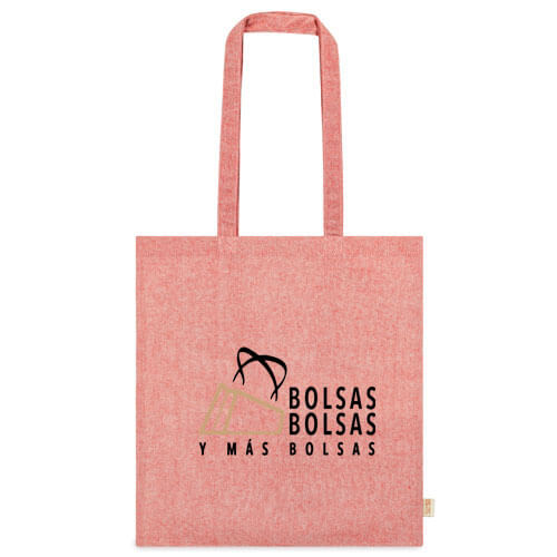 Bolsa de Algodón Reciclado 120g - Tote Bag Ecológica 3 Bolsa de Algodón Reciclado 120g - Tote Bag Ecológica - Imagen 3